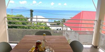 Location Appartement vue mer à Trois Rivières - Guadeloupe Ref AG470