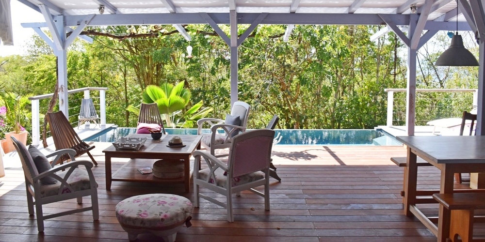 Location Villa BleuOutremer à Deshaies en Guadeloupe - Ref : AG424