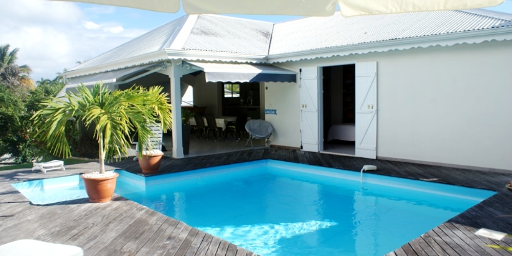 Location Villa à Sainte Anne en Guadeloupe - Ref : G123