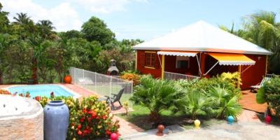 Location Villa Mandarine au Moule - Guadeloupe Ref AG241