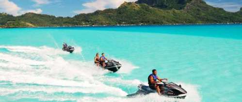 Safari jet ski raies et requins