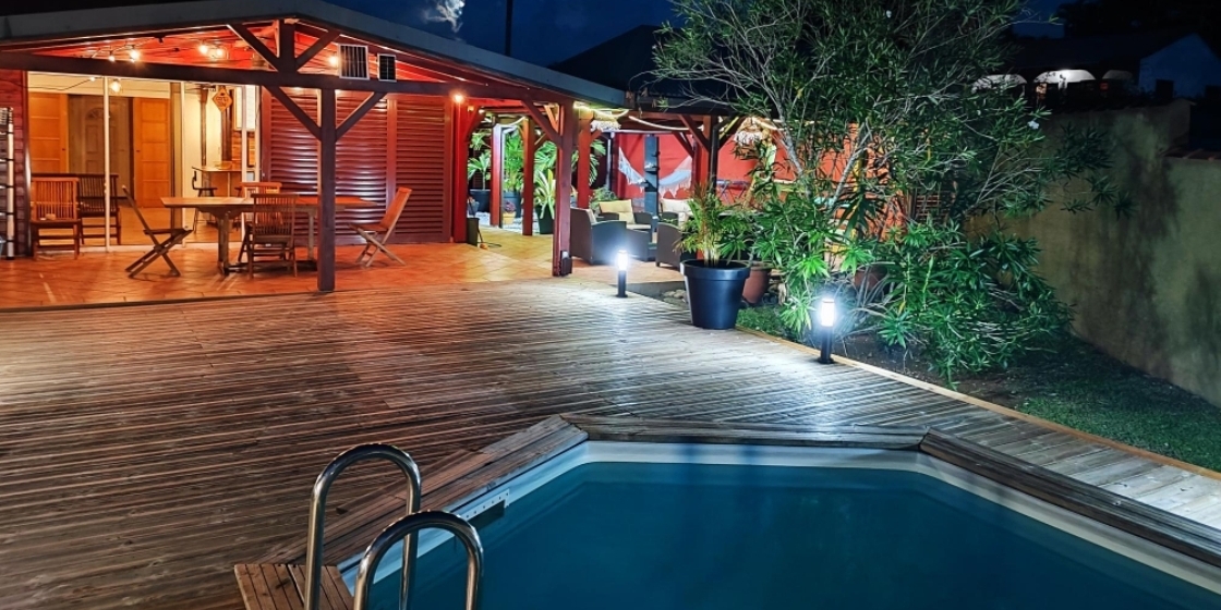 Villa Holiday à Sainte Rose  - AG468