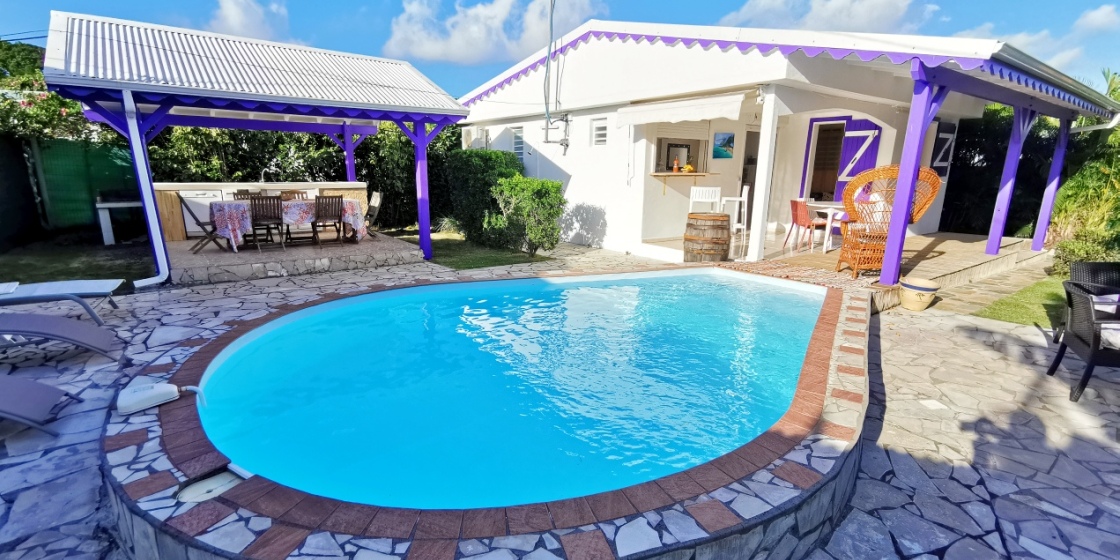 Location Villa à Saint François en Guadeloupe - Ref : G003
