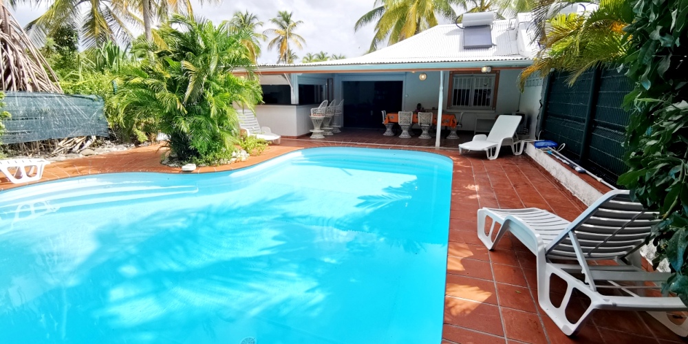 Location Villa à St François en Guadeloupe - Ref : G008