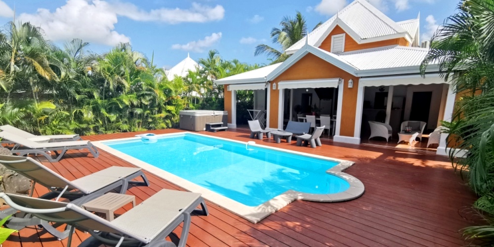 Location Villa à St François en Guadeloupe - Ref : G056A