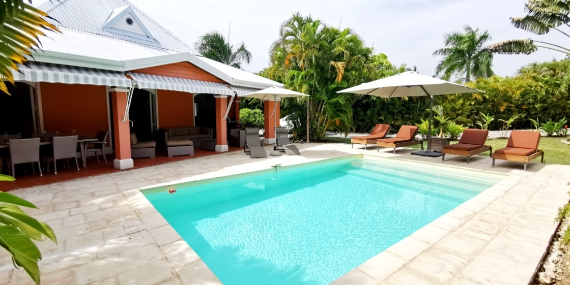 Location Villa à St François en Guadeloupe - Ref : G067A