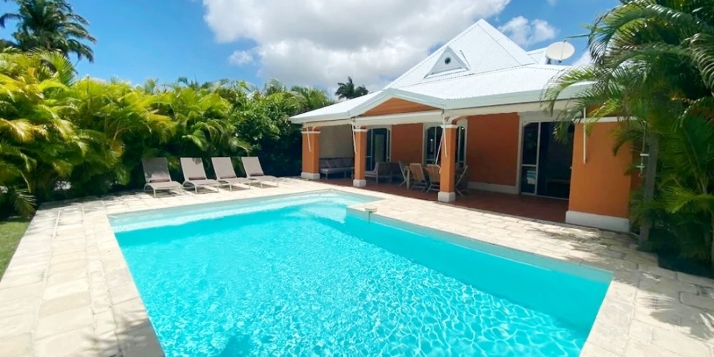 Location Villa à St François en Guadeloupe - Ref : G071