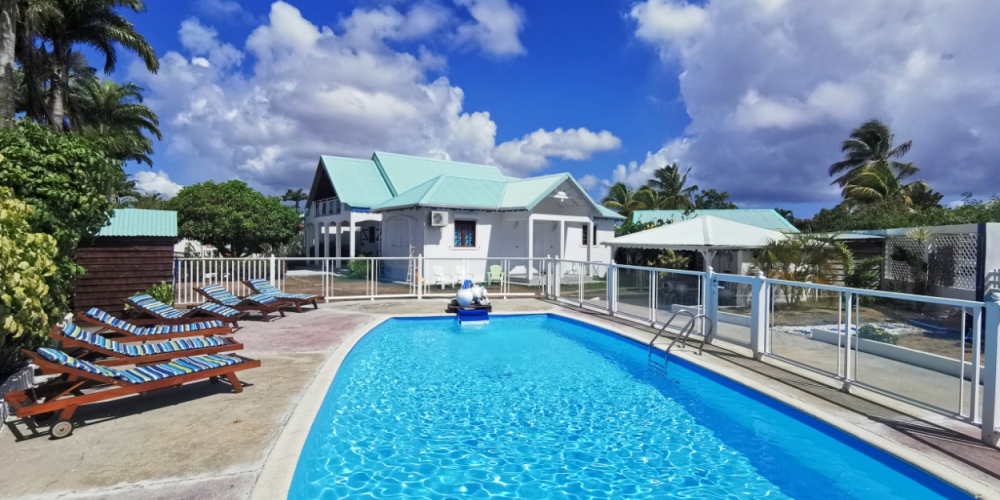Location Villa à Saint François en Guadeloupe - Ref : G186C
