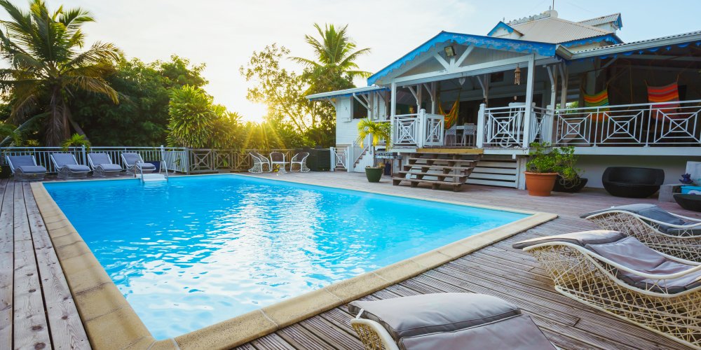 Location Villa à Sainte Anne en Guadeloupe - Ref : G202